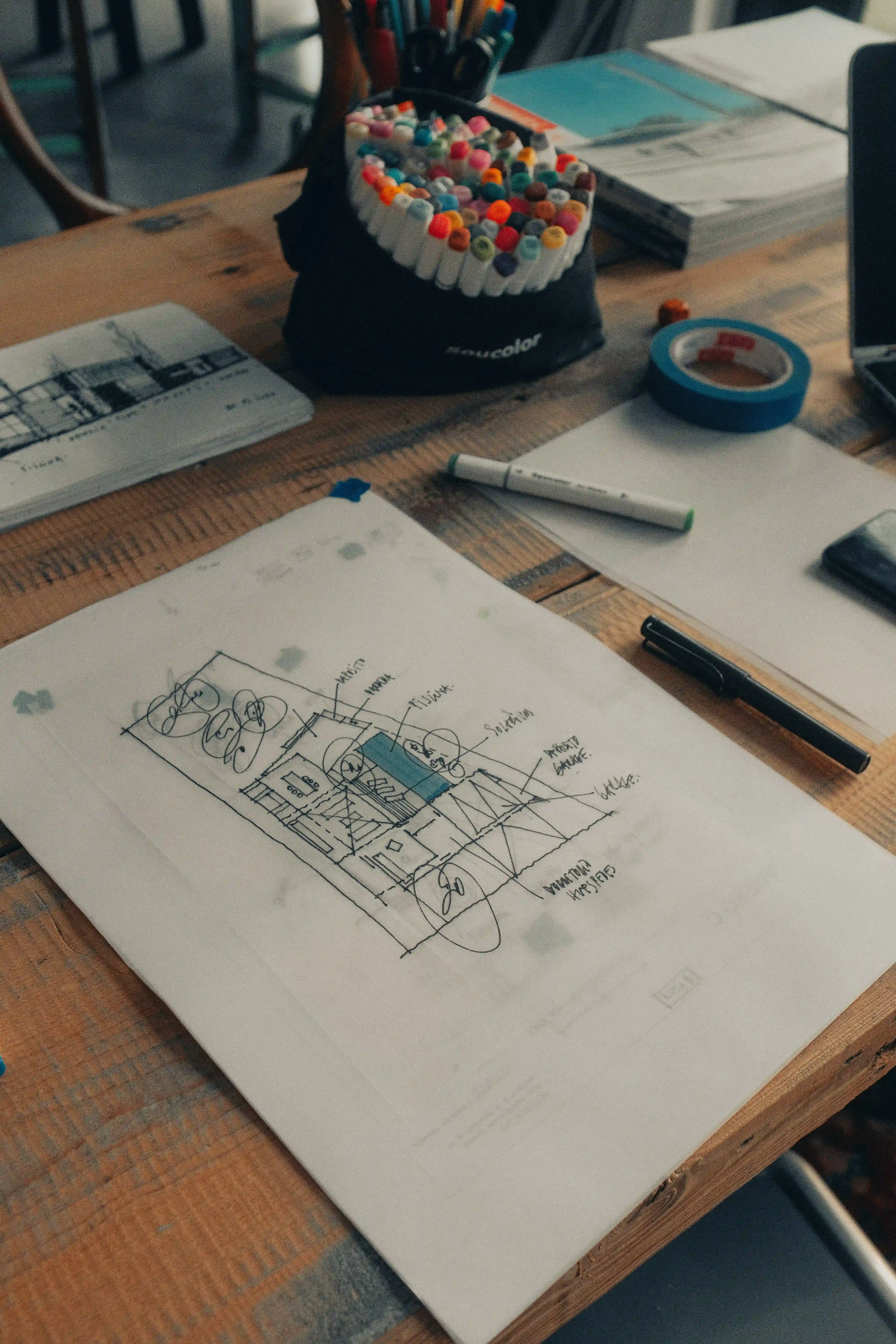 Blueprint and architectural process
